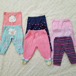 8 Pairs of Baby Bottoms 6months